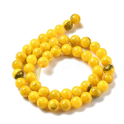 Natural Persian Jade Beads Strands G-A255-A02-02I-1