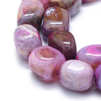 Natural Agate Beads Strands G-I245-32B-1