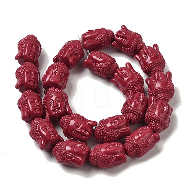 Synthetic Coral Beads Strands CORA-P009-02A-1