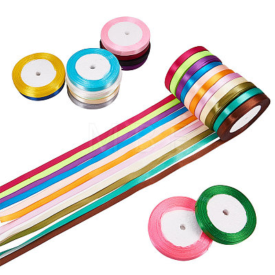Single Face Solid Color Satin Ribbon SRIB-S051-15mm-033-1