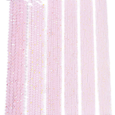 Electroplate Glass Beads Strands LS-EGLA-A044-J3mm-L02-1