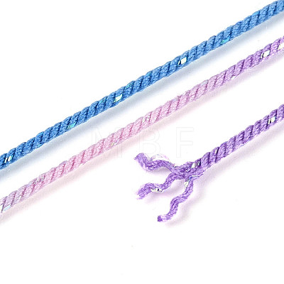 27M Segment Dyed Round Polyester Twisted Cords OCOR-N009-02A-20-1