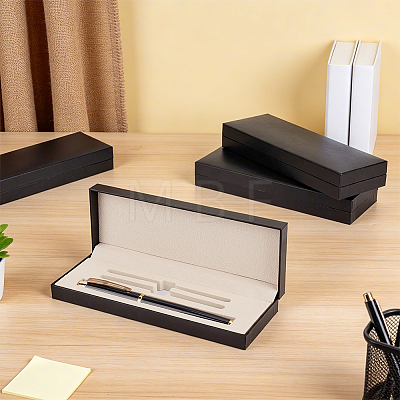 Plastic Pen Gift Packing Boxes CON-WH0001-85B-01-1