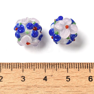 Handmade Lampwork Beads LAMP-B025-03B-17-1