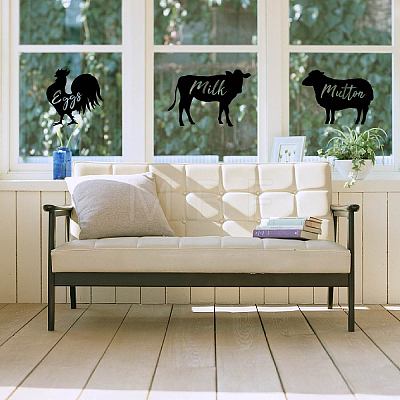 PVC Wall Stickers DIY-WH0377-074-1