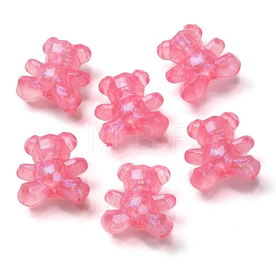 Luminous Transparent Acrylic Beads MACR-D024-30-02-1