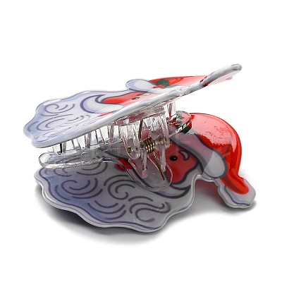 Christmas Claw Plastic Claw Hair Clips LS-PHAR-K006-01E-1