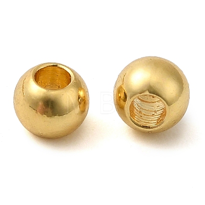 Brass Beads KK-Z062-01G-04-1