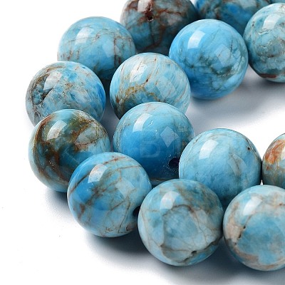 Natural Apatite Beads Strands G-G858-01C-1