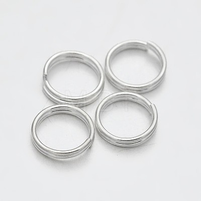 Brass Split Rings X-KK-E647-10S-8mm-1