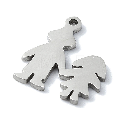 Non-Tarnish 304 Stainless Steel Charms STAS-C097-31P-1