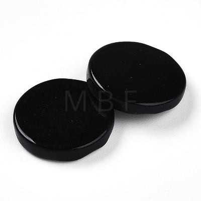 Natural Obsidian Cabochons G-T141-33B-1