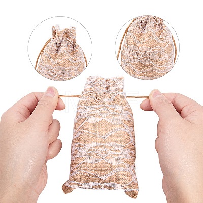 Retro Cloth Lace Packing Pouches Drawstring Bags ABAG-WH0007-01-1