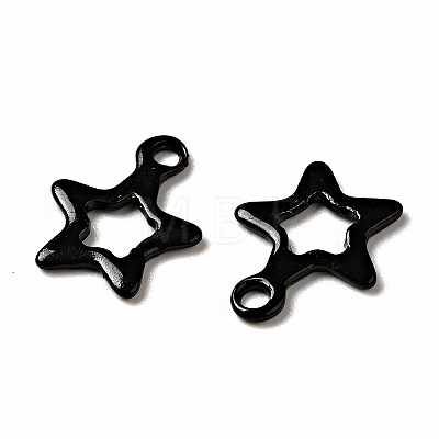 Spray Painted 201 Stainless Steel Charms STAS-G304-29A-1