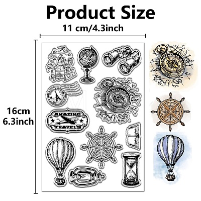 Custom PVC Plastic Clear Stamps DIY-WH0439-0285-1