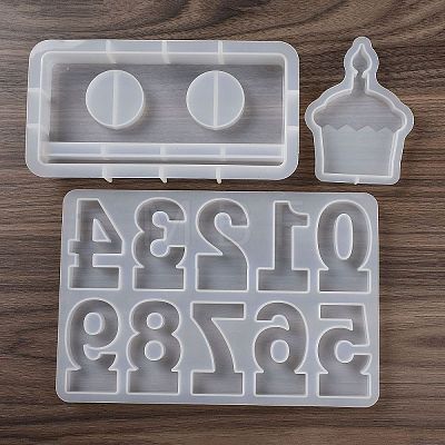 Candle Holder DIY Silicone Molds DIY-K073-11C-1