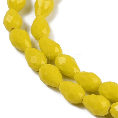Opaque Solid Color Beads Strands LS-EGLA-N013-P4mm-D06-1