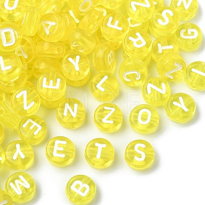 150Pcs Transparent Acrylic Beads TACR-YW0002-32G-1