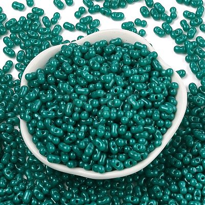 Baking Paint Glass Seed Beads SEED-L011-09A-03-1