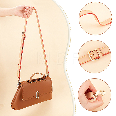 Imitation Leather Adjustable Bag Straps PURS-WH0002-007B-1