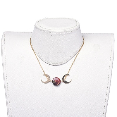 Pendant Necklaces NJEW-JN02655-01-1