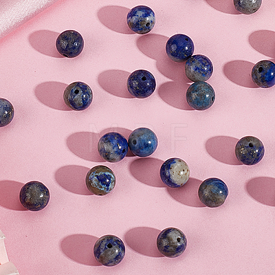 120Pcs Natural Lapis Lazuli Beads G-PA0001-15B-1