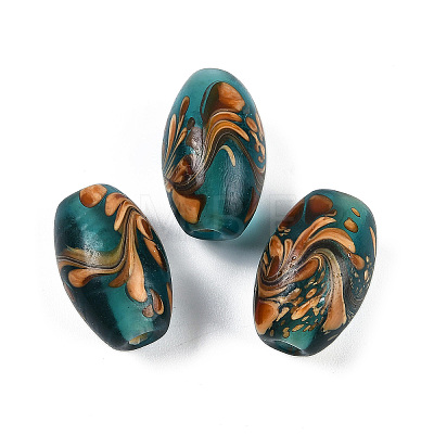 Opaque Handmade Lampwork Beads BLOW-D006-05C-1