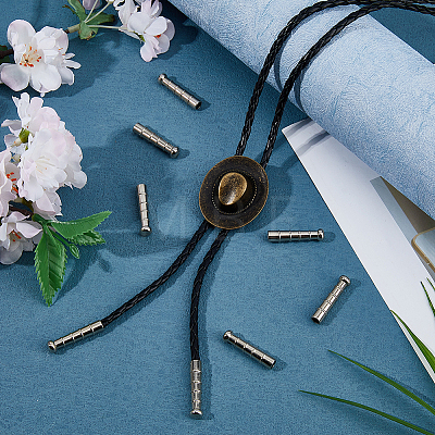 10Pcs Retro Zinc Alloy Cord Ends FIND-FH0017-97P-1