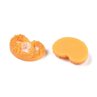 Cookie Luminous Resin Cabochons CRES-T026-02D-1