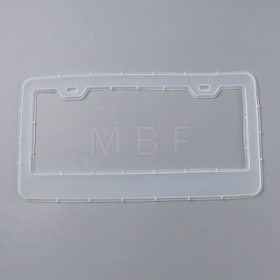 License Plate Frame Silicone Molds X-DIY-Z005-06-1