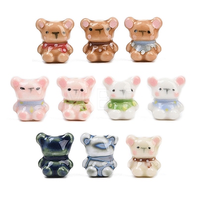 Handmade Porcelain Beads LS-PORC-D012-03-1