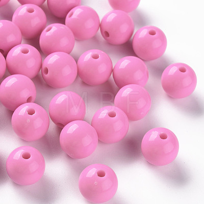 Opaque Acrylic Beads MACR-S370-C12mm-A02-1