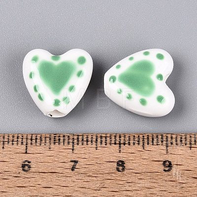 Handmade Porcelain Beads PORC-Q005-11C-1
