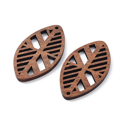 Walnut Wood Laser Cut Pendants X-WOOD-Q051-01A-1