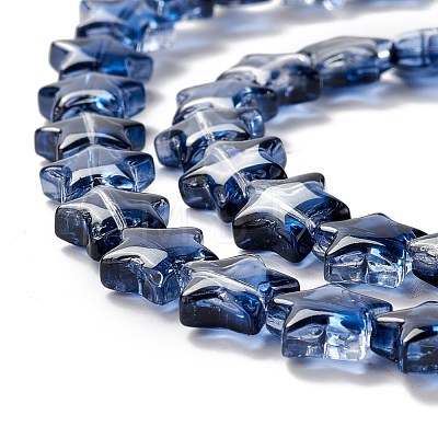 Transparent Glass Beads Strand GLAA-K057-01A-1