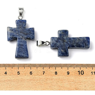 Natural Sodalite Pendants GG-K002-11J-1