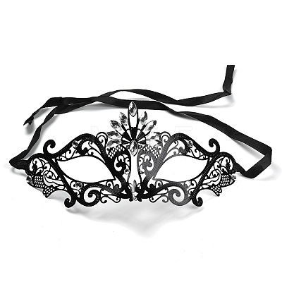 Iron Masquerade Face Masks AJEW-F066-01-1