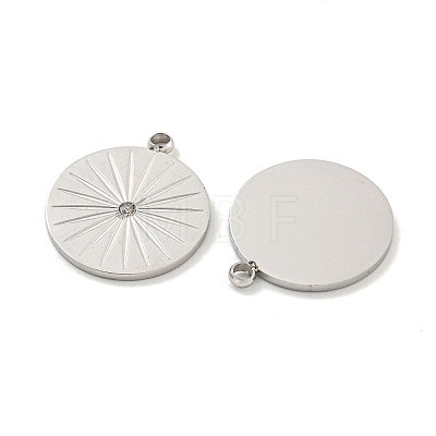 304 Stainless Steel Pendants STAS-L278-022P-1