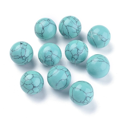 Synthetic Turquoise Beads G-L564-004-B02-1