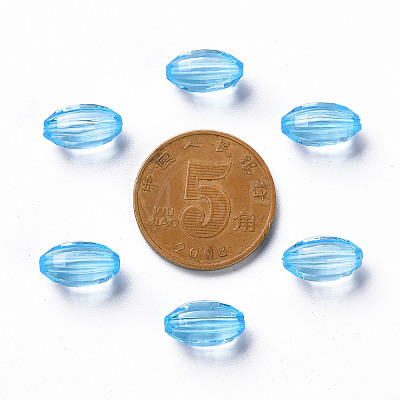 Transparent Acrylic Beads TACR-S154-30B-755-1