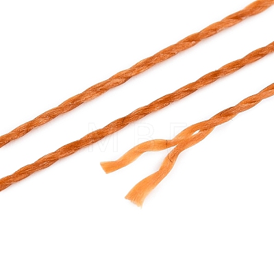 2-Ply Round Waxed Cotton Thread Cords YC-T004-01A-09-1