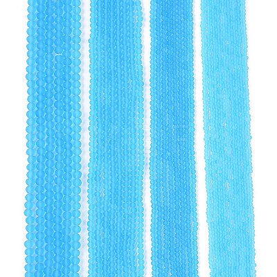 Transparent Glass Beads Strands LS-EGLA-A044-T3mm-MD08-1