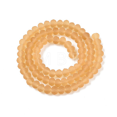 Transparent Glass Beads Strands EGLA-A044-T6mm-MD23-1