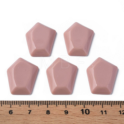 Opaque Acrylic Cabochons MACR-S373-142-A14-1