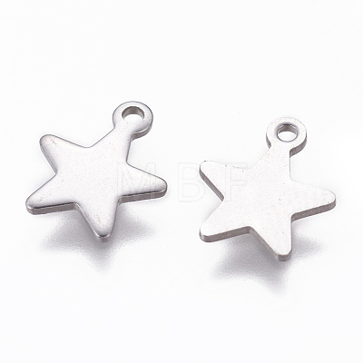 304 Stainless Steel Charms STAS-L234-069P-1