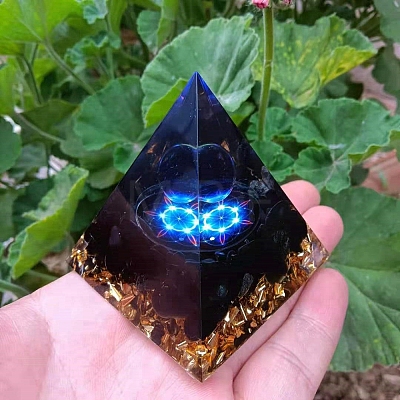 Orgonite Pyramid Resin Energy Generators PW-WG38973-01-1