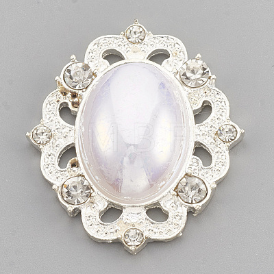 Alloy Cabochons RB-N050-03-11S-1