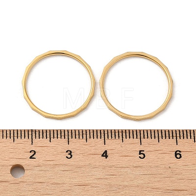 Ion Plating(IP) 304 Stainless Steel Finger Rings RJEW-I101-02C-G-1