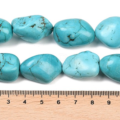 Natural Magnesite Beads Strands G-K244-05B-1