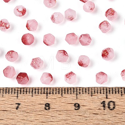 Frosted Glass Seed Beads SEED-N012-01J-1